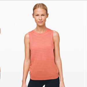 Lululemon Breeze By Muscle Tank- Copper Clay